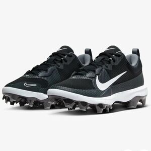 Nike Force Trout 9 Pro MCS Baseball Cleats Size 10 Black White FB2908-001 NEW